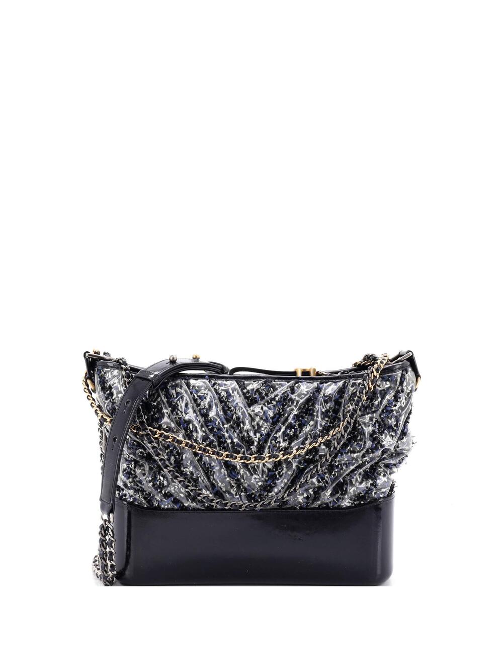 Chanel Gabrielle Hobo Chevron Pvc Over #377101C16B